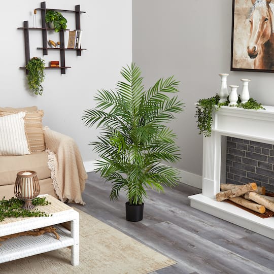4ft. Potted Areca Silk Palm Tree
